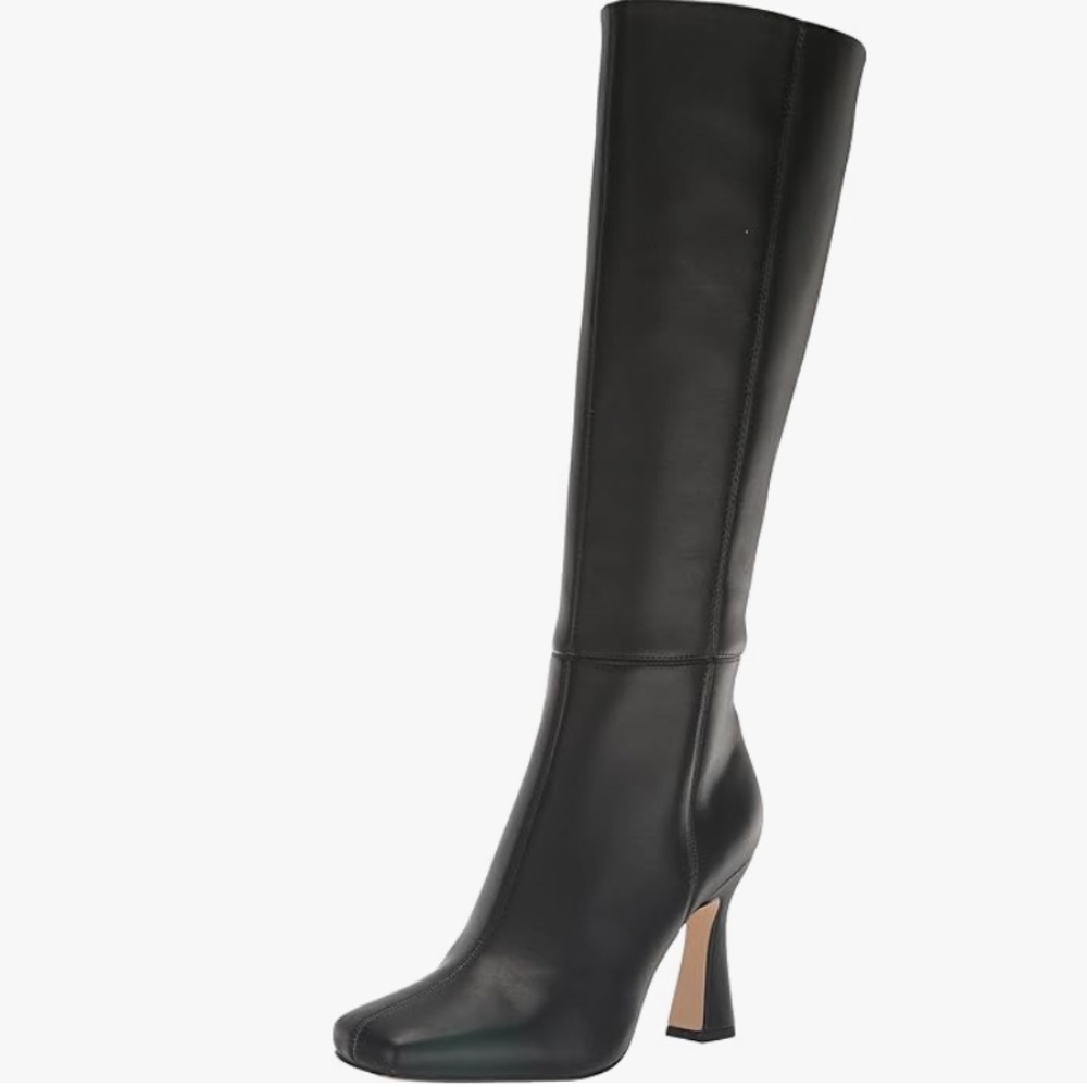 Circus by Sam Edelman Black Knee-High Heeled Boots